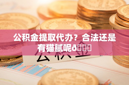 石柱公积金提取代办？合法还是有猫腻呢😏