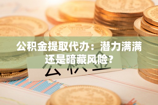 石柱公积金提取代办：潜力满满还是暗藏风险？